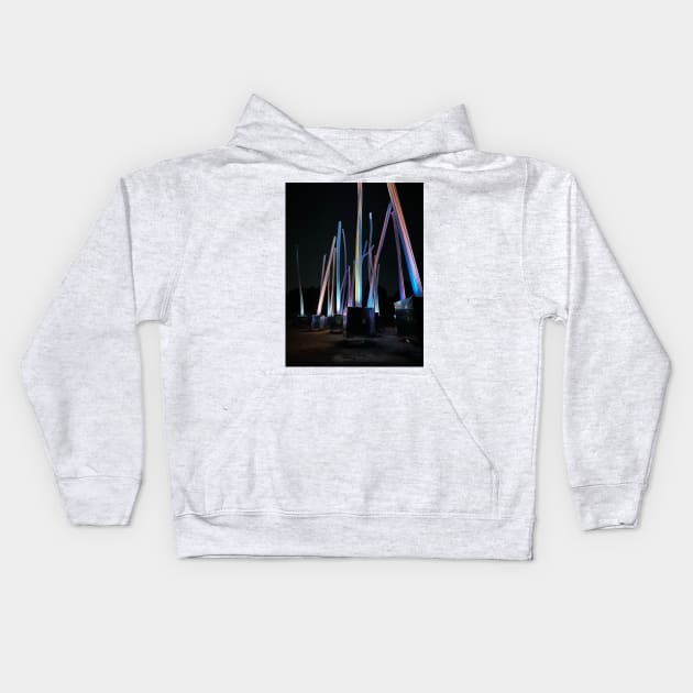 Osaka Abstraction Kids Hoodie by dagobah_days